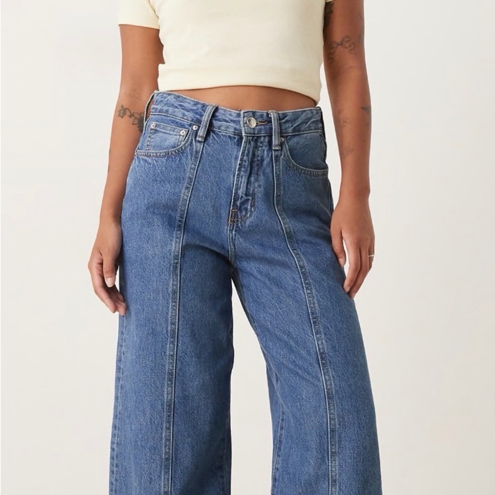 VERYJ “NEW” Classic Blue Preppy Women's Jeans